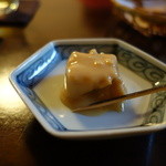 手打ち蕎麦 かね井 - 「豆腐よう」