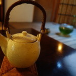 手打ち蕎麦 かね井 - そば湯