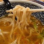 つけ麺 いちびり - 特製Ｎつけ麺の麵とつけ汁の絡み具合