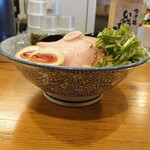 つけ麺 いちびり - 特製みそつけ麵　横から