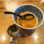 つけ麺 いちびり - スープ割り