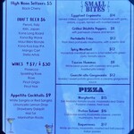 Appetito Craft Pizza and Wine Bar - ハッピーアワーのメニュー