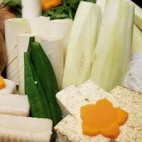 人形町今半 新宿第一生命ビル店 - すき焼きの付け合わせのお野菜