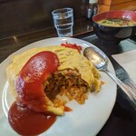 吉ひろ - オムライスの断面①