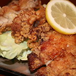 そば処 ものぐさ - 信州松本名物山賊焼きです！