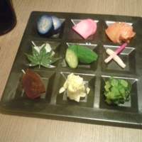 しら河 浄心本店 - 漬け物盛り合わせ