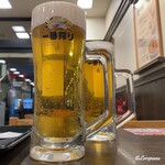 なか卯 - 生ビール