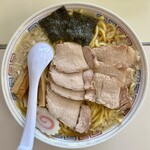 花岡食堂 - 肉そば 大盛り