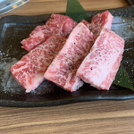 焼肉 はっちょう - 常陸牛カルビ並