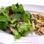 Gastronomia Iosci - 葉物野菜と玄米サラダのコンビネーション