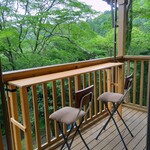 Kafe Fika 箱根 - テラス席