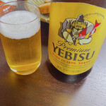 Soba Arakiya - エビスビール大瓶  ¥770