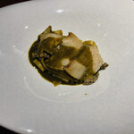 イル アオヤマ - 【写真⑧】黒鮑(千葉県)の手打ちトレネッテ