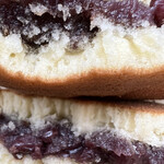 うさぎや - どら焼き（断面）