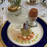 日光金谷ホテル - 自家製キャビア。