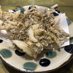 しまあかり - 太もずくの天ぷら