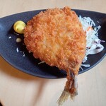 寿司居酒屋 まるがまる - アジフライ