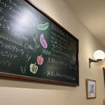 ジョヴァンニ - メニュー黒板
