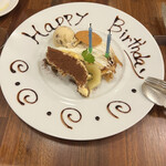 ジョヴァンニ - バースデーデザート