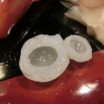 宝寿司分店 - タコの吸盤・・・塩で(*´∀｀)