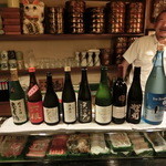 宝寿司分店 - 各自、持ち寄ったお酒、素晴らしい日本酒の数々(*´∀｀)