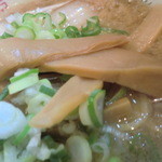 ラーメン 大統領 - 太いメンマ