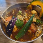 アジアンスープカリー べす - 野菜＋チキン