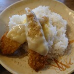 アジアンスープカリー べす - フィッシュフライ＋焼きチーズ