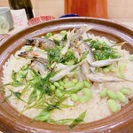 蕎麦割烹  倉田 - 長良川産 鮎の炊き込みご飯