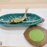 蕎麦割烹  倉田 - 天竜川産 若鮎の塩焼き