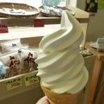 産直処 さんのう - 豆乳ソフトクリーム