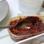 誠養軒 - この辛味ニンニクはメッチャ辛いです！もちろん自家製！