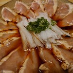 力士料理 天籟山 - 鶏たたき♪