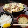びっくり亭 - 焼肉1.5枚（１２５０円）