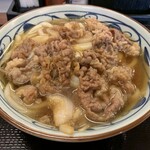 丸亀製麺 - 肉かけうどん（大）890円
