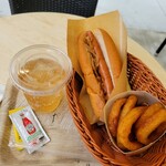 cafe Volonta - 料理写真:ホットドックセット