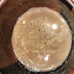 中華蕎麦 とみ田 - スープ割り