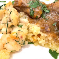 エリオ・ロカンダ・イタリアーナ - 仔羊煮込みクスクス添え