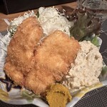 太鼓判亭 - 平目のフライ