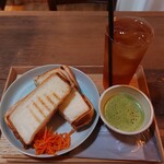 Kiki Kita Senju - やすらぎセット1,300円ホットサンドに変更+250円