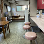 けん軒 - 誰も居ない店内
土曜日の14時前