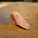 千葉たかおか - 金目鯛(骨から取った出汁醤油漬け)