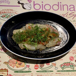 biodinamico - 熟成魚のカルパッチョ ¥1,980