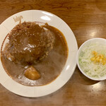 ラホール - Cセット（日替りカレー＋コールスロー） ¥850