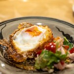 タイ料理 みもっと - 2023.3 ヤム カイダオ（カリカリ目玉焼きのサラダ）