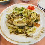 蘭蘭 - 肉野菜炒め