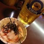 かんちゃん - 山芋の明太子和え