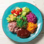 オールカフェ×タニタカフェ - 料理写真:ハンバーグワンプレート