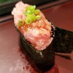 Kudanshita Sushi Masashun Hakkai - ネギトロ。