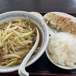 Fukuto - ネギラーメンBセット+半ライス 1,045円